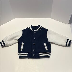 Starting Out Navy Blue varsity coat
